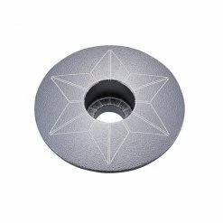 Capot De Jeu De Direction SUPACAZ Star Capz Anodized Argent - 2021