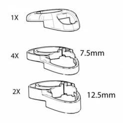 Kit Entretoise Jeu De Direction Cannondale System Six - K28009