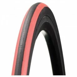 Pneu Route Bontrager R2 Hard-Case Lite Noir/rouge