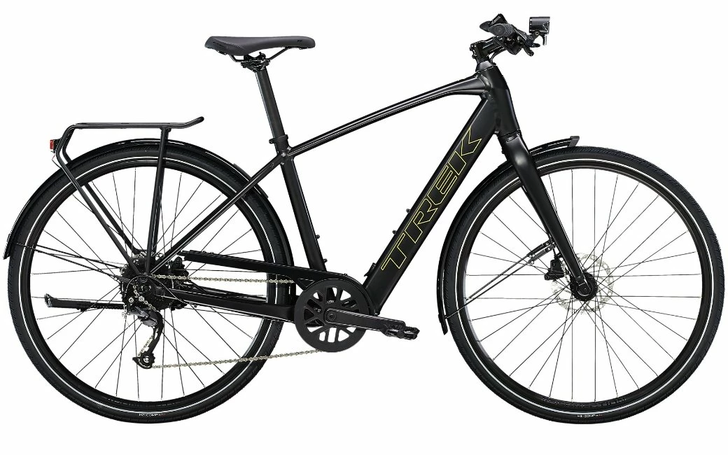 Vélo De Ville électrique TREK FX+2 Noir -2023 3 Vélo De Ville électrique TREK FX+2 Noir -2023