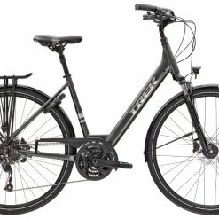 Vélo De Ville TREK Verve 2 équipé Femme Gris - 2022