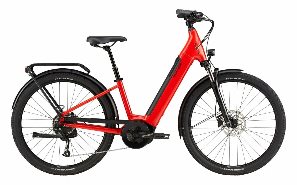 Vélo électrique Cannondale Adventure Neo 3 Equiped Open Rouge 400 Wh - 2021 3 Vélo électrique Cannondale Adventure Neo 3 Equiped Open Rouge 400 Wh - 2021