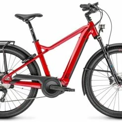Vélo électrique Moustache Bikes SAMEDI 27 XRoad 5 Rouge 625Wh - 2022