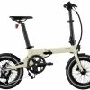 Vélo électrique Pliant EOVOLT Morning 230Wh Beige - 2023 -Pièces Route Boutique velo electrique pliant eovolt morning 230wh beige 2023