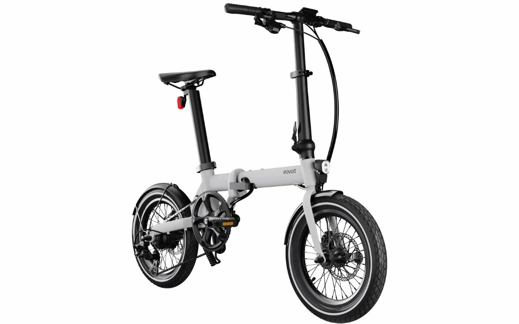 Vélo électrique Pliant EOVOLT Morning 230Wh Gris - 2023 4 Vélo électrique Pliant EOVOLT Morning 230Wh Gris - 2023 – Image 2