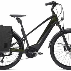Vélo électrique Sunn Urb Skal Noir/Vert Kaki 500Wh - 2022
