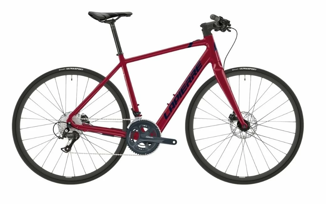 Vélo Fitness électrique Lapierre E-Sensium 2.2 Flat Rouge - 2022 3 Vélo Fitness électrique Lapierre E-Sensium 2.2 Flat Rouge - 2022