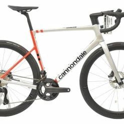 Vélo Route CANNONDALE SuperSix EVO Carbon Disc Ultegra Di2 Gris/Rouge - 2022