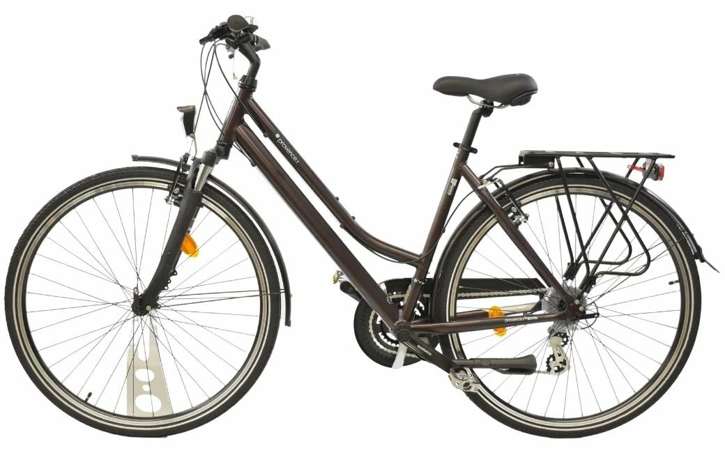 Vélo Tout Chemin EXS Provence D1.0 Femme Rouge Foncé - 2021 4 Vélo Tout Chemin EXS Provence D1.0 Femme Rouge Foncé - 2021 – Image 2