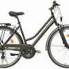 Vélo Tout Chemin EXS Provence D1.0 Femme Rouge Foncé - 2021 -Pièces Route Boutique velo tout chemin exs provence d10 femme rouge fonce 2021