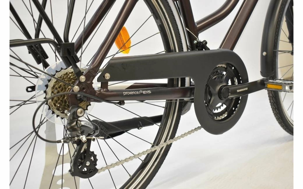 Vélo Tout Chemin EXS Provence D1.0 Femme Rouge Foncé - 2021 5 Vélo Tout Chemin EXS Provence D1.0 Femme Rouge Foncé - 2021 – Image 3