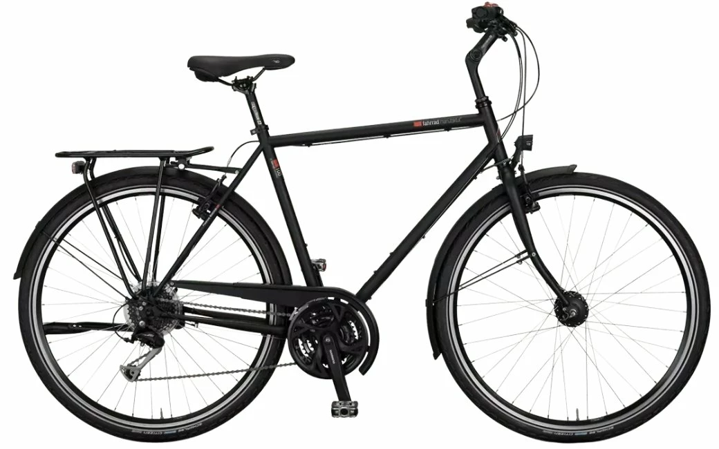 Vsf-fahrradmanufaktur Vélo Trekking VSF Fahrradmanufaktur T-100 Noir - 2022 3 Vsf-fahrradmanufaktur Vélo Trekking VSF Fahrradmanufaktur T-100 Noir - 2022