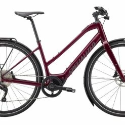 VTC Electrique Specialized Vado SL 4.0 Equiped Cadre Bas Rouge - 2022