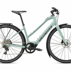 VTC Electrique SPECIALIZED Vado SL 4.0 Equiped Cadre Bas Vert Pastel - 2022