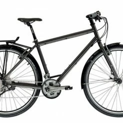 VTC Histoire Bike Randonneuse Classique 300 Gris Foncé - 2022