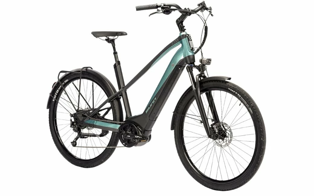 VTC Sunn Urb Sleek Vert/Noir 400Wh Femme - 2022 5 VTC Sunn Urb Sleek Vert/Noir 400Wh Femme - 2022 – Image 3