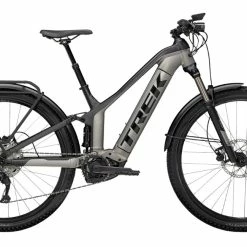 VTT électrique Trek Powerfly FS 4 équipé 27,5" Gris - 2023