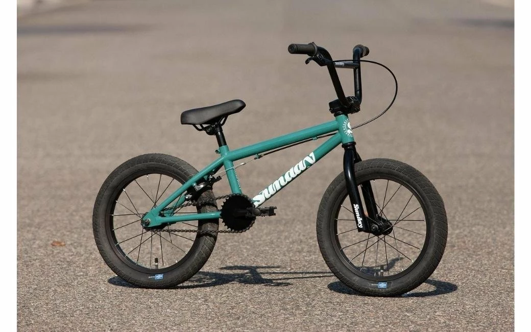 Vélo BMX Enfant Sunday Blueprint 16" Bleu Menthe - 2022 4 Vélo BMX Enfant Sunday Blueprint 16" Bleu Menthe - 2022 – Image 2
