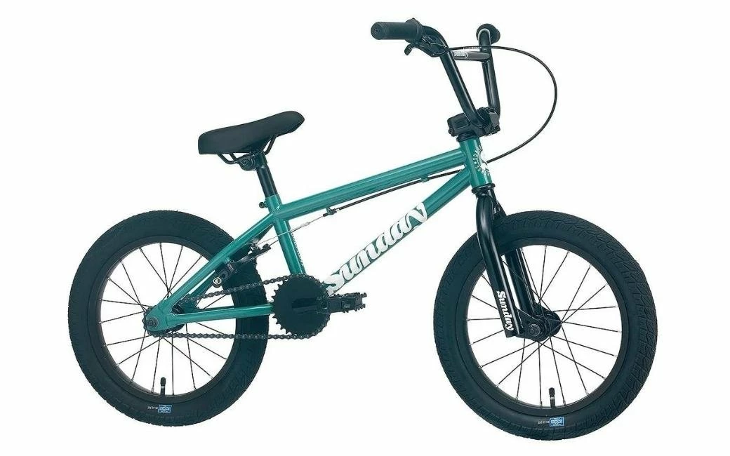 Vélo BMX Enfant Sunday Blueprint 16" Bleu Menthe - 2022 3 Vélo BMX Enfant Sunday Blueprint 16" Bleu Menthe - 2022