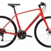 Vélo Fitness Trek FX 2 Disc Rouge - 2023 -Pièces Route Boutique velo fitness trek fx 2 disc rouge 2023