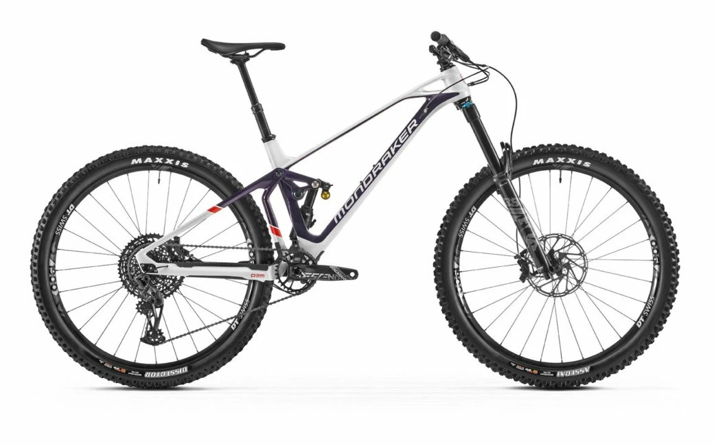 VTT Mondraker SuperFoxy Carbon R Blanc/Violet - 2022 3 VTT Mondraker SuperFoxy Carbon R Blanc/Violet - 2022